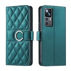 Lucyliy Compatible with Xiaomi 12T Pro Case Flip PU