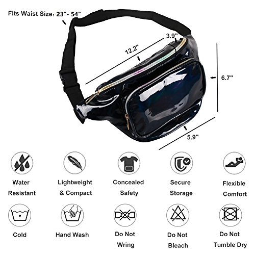 2 MUMS+MEMORY+Holographic+Fanny+Packs