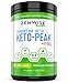 Keto BHB Salts + MCT Oil Powder - Ketogenic Diet Supplement with goBHB+MCT - Beta Hydroxybutyrate Exogenous Ketones + C8 & C10 Triglycerides - Ketosis + Energy & Weight Loss - Smooth Lime -12.5 OZ