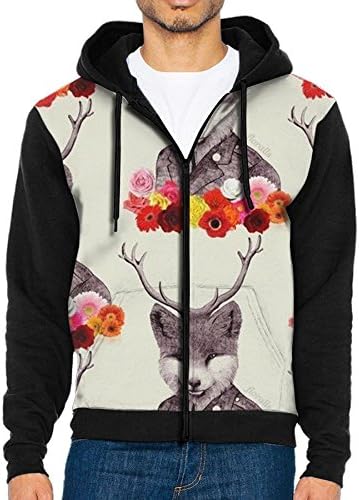 Funfu Cool Animal Wolf 3d Graphic Pockets Raglan Hoodies Sweatshirt Zip Men Mens 2018 Color Block Zip-up Hoodie 80s