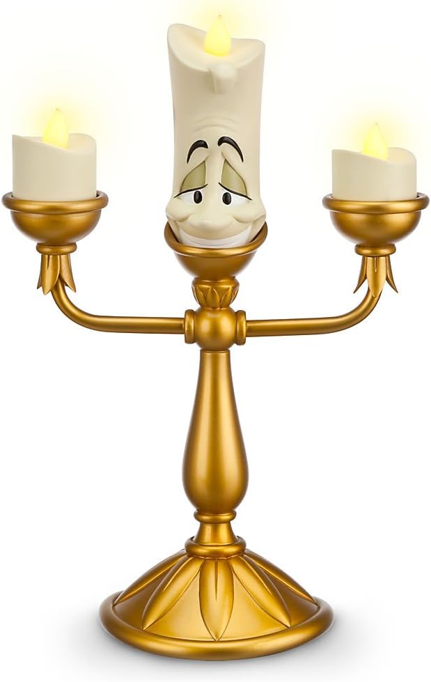 Disney Parks/Disney Store LightUp Lumiere Candlestick Figure from