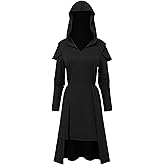KDAFJLKD Medieval Clothing Women Renaissance Witches Costume Viking Gothic Dresses Cosplay for Halloween