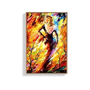 Framed Canvas Wall Art for Living Room, Bedroom Sexy Lady Canvas Prints for Home Decoration Ready to Hang - 16x24 inches