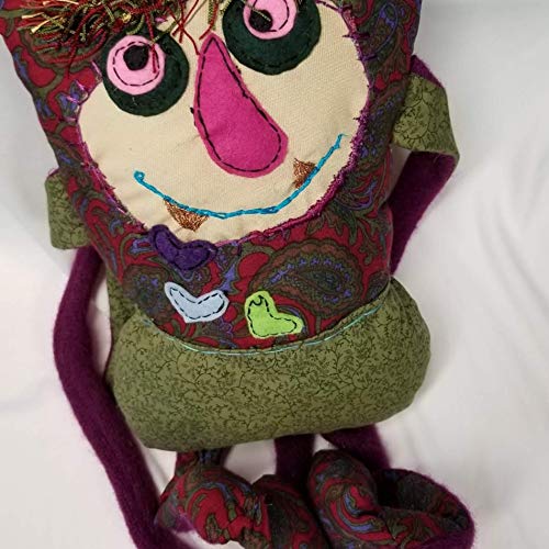 Big Goofy Monster Doll Pillow Soft and Loveable - Thumbnail 7