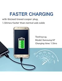 Cable micro USB iSeeker 1 ft, Negro