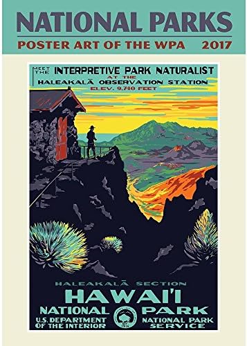 2017 National Parks Poster Art of the WPA Poster Calendar