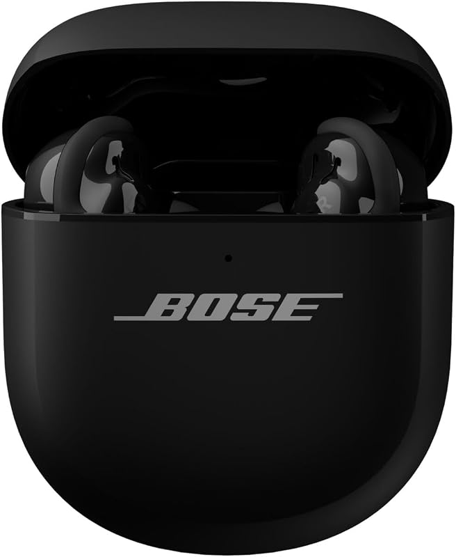 QuietComfort Ultra Bluetooth-Earbuds (2. Gen.), kabellose Noise-Cancelling-Earbuds, bis zu 6 Stunden Akkulaufzeit, Schutzart IPX4, 360-Grad-Sound, tiefer Bass, Schwarz
