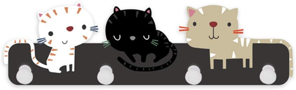 Napravi Rs Patere Murale Pour Chambre Denfant Motif Chat 41 2 X 4 X 11 8 Cm Ameublement Et Decoration Porte Manteaux