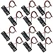 VQVAAQ Battery Case Holder Box 12V 23A Battery with Black and Red Wire Leads (12 Pcs)