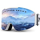 JULI Ski Goggles/Snow Snowboard Goggles for Men, Women &amp; Youth - 100% UV Protection Anti-Fog Dual Lens M2