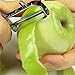 KLEVA CHEF Japanese Stainless Steel Vegetable and Potato Peeler - quick, safe and so easy to use