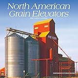 North American Grain Elevators 2020 12 x 12 Inch Monthly Square Wall Calendar, USA United States of America Rural Country Farm by 