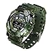 ETEVON Mens’ Big Face Sport Watch - Waterproof Digital Electronic Military Wrist Sports Watch with Silicone Band Luminous Alarm Stopwatch Watches for Teenagers