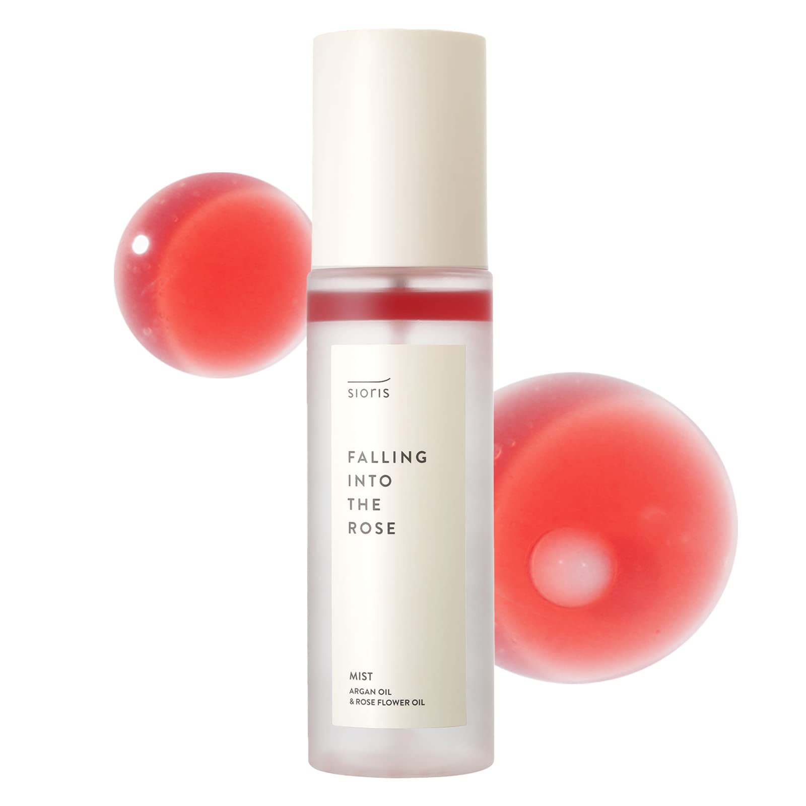 SIORIS Falling Into The Rose Mist (100 ml/3.38 fl.oz.) | Gentle, Hydrating, and Refreshing Mist Made with Green Tea and Cypress Leaf Extract in Addition to Argan and Rose Flower Oils