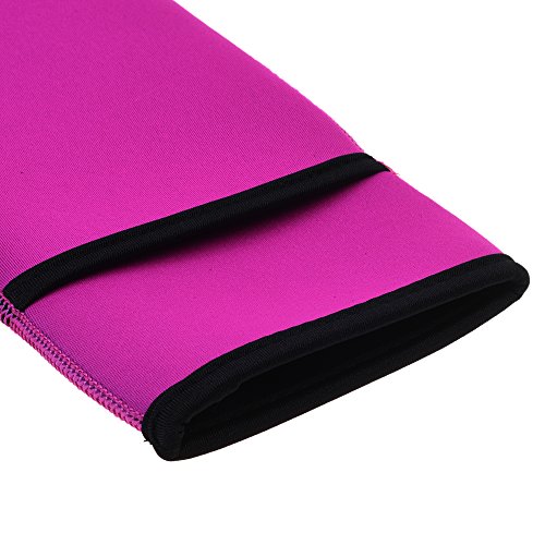 image for BCP Hot Pink Color Neoprene Curling Iron Holder Flat Iron Curling Wand