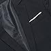 Benibos Mens Slim Fit Casual One Button Blazer Jacket