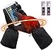 Unisex Touchscreen Texting Rechargeable Battery Heated Gloves Kit, Waterproof Winter Warm Thermal Gloves for Outdoor Camping Hiking Hunting (3.7V)