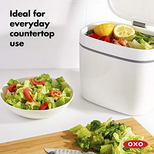 OXO Good Grips Easy-Clean Compost Bin - 1.75 GAL/6.62 L - //coolthings.us