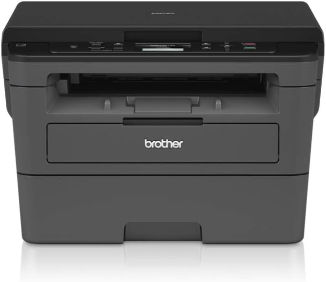 Brother Laser Multifunction Printer, Black and White, Automatic Front
