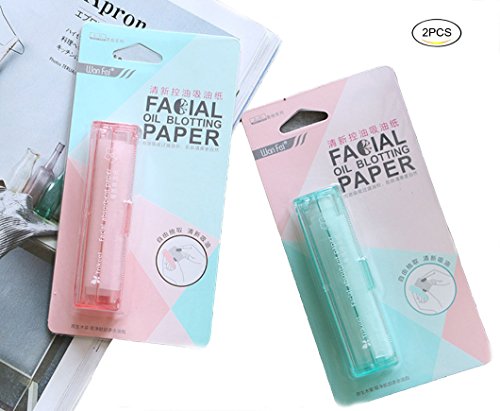 Healthcom Facial Blotting Papers Oil Absorbing sheets,Oil Control Paper For Makeup (2 Roll)