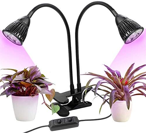 HAOHAODONG Plant lighting double-head growth lamp with full spectrum 220V 10W