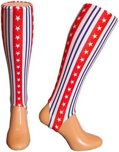 Shin Pad Inner Socks - Under Shin Guard Liners for Children - for Hockey & Football - PROtects from shin rash/rubbing - for Girls & Boys