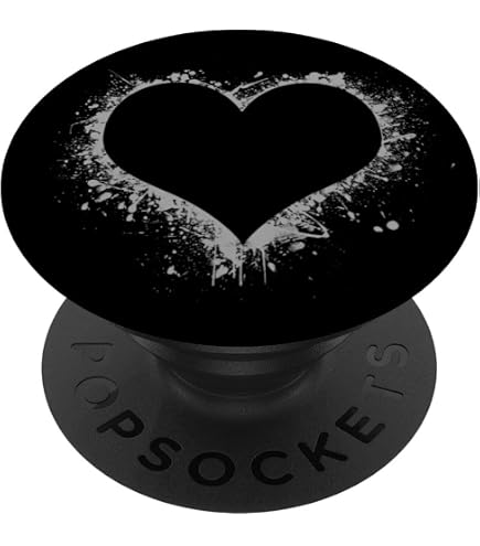 PopSocket Buchstabe S Mit Katze & Pfote – Austauschbarer Handygriff, Rosa/schwarz