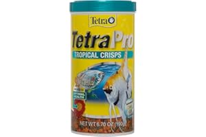 Tetra Pro Tropical Crisps, Fish Food, Nutritious Formula with Biotin, 190g