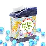 SailFish Water Beads,9 oz Pack (40000 Pcs) Gel Water Beads for Vases Filler,Plants,Wedding,Party and Home Decorations,Kids Tactile Sensory Toys Magic Beads Growing Balls,Blue