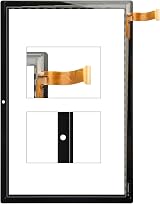 LADYSON 10.1" Touch Screen Digitizer for Yestel T5 Replacement Panel Lens Kit view 3