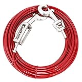 Boss Pet - Prestige 40ft Large Dog Tie Out with Spring