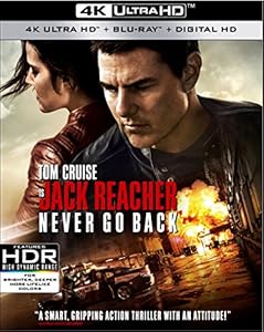 Cover Image for 'Jack Reacher: Never Go Back [4K Ultra HD + Blu-ray + Digital HD]'