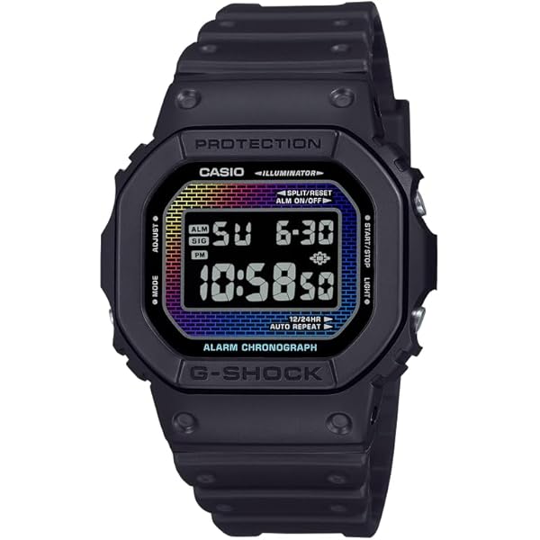 Amazon.com: G-Shock Casio Digital 5600 Series Black Resin Strap