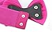 Coromose Bowknot Elastic Wide Stretch Buckle Waistband Belt for Women (Hot Pink)