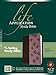 NLT Life Application Study Bible, Second Edition, TuTone (Red Letter, LeatherLike, Dark Brown/Pink Flowers)