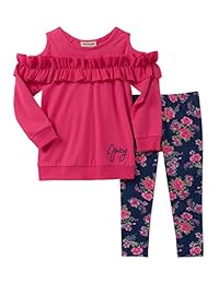 Juicy Couture - Juego de 2 leggings para niña