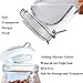 Folinstall 3-Pieces (17oz, 24oz and 34oz) Wide Mouth Mason Jars - Glass Jars with Hinged Lids - Canning Jars Perfect for Storing Coffee, Sugar, Flour. Extra one Replacement Silicone Gasket Included