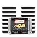 RV CM – Meal Prep Containers – With Premium Lids – {14 Pack – 28 Oz} – BPA Free, Microwave, Dishwasher and Freezer Safe– Reusable Food Storage Containers