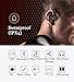 True Wireless Earbuds Bluetooth Headphones Sport Earphones in Ear with Mic Bluetooth CSR 4.2 Stereo Sweatproof Noise Cancelling Cordless Headset Running Sport Gym Soft Earhooks (Black)