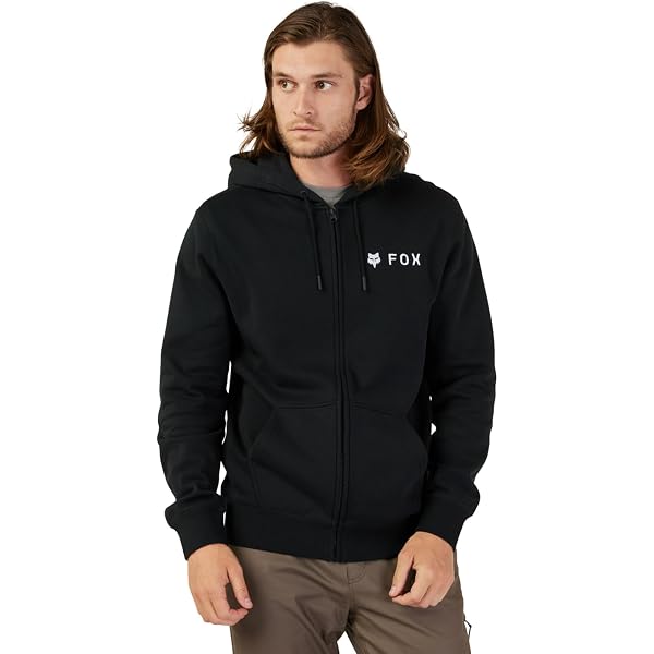Fox Racing Felpa Con Cappuccio Uomo: Modello Wordmark Oversize In Pile, Colore Pewter, Taglia XL, Morbida E Confortevole