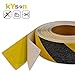 Kyson No Slip Safety Tape High Traction Abrasive Grit Grip Warning Stickers for Stairs Indoor Outdoor 2” X 16.4’