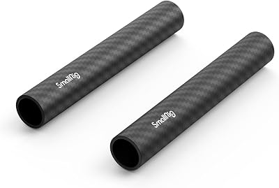 SMALLRIG Carbon Fiber 15mm Rods 4 Inch (2 PCS) 1871