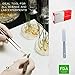 Disposable Sterile Scalpels (15 Pack) - Size #11 High Carbon Steel Blades with Plastic Handle for Dermaplaning, Crafts, Podiatry, Wood Model Making, Mycology, Plant Cutting and more