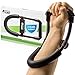 HerculesGrip Hand Wrist and Forearm Strengthener Grip Workout Equipment - Heavy Duty Carbon Steel Spring, Wide Design & Non-Slip Cushion, Increase Muscle Strength, Reduce Pain & Speed Up Recovery
