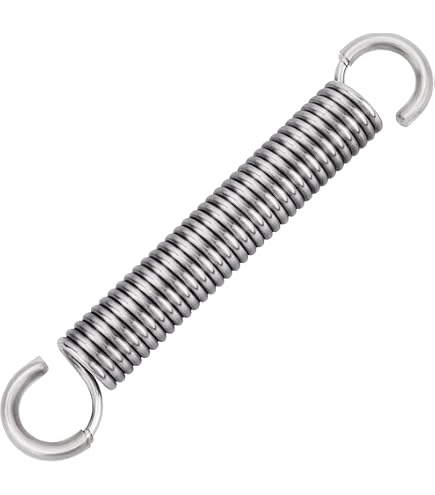 Lot De 2 Ressorts De Tension 11,4 Cm Pour Canapé Inclinable – Argenté, Robuste Et Facile à Installer