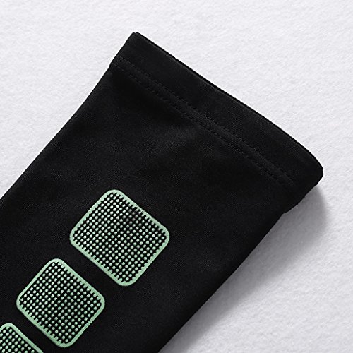 ULKEME Cycling Basketball Running Anti UV Arm Sleeve Warmers Compression Elbow Pad Cuff - Thumbnail 5