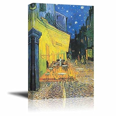 Print Cafe by Vincent Van Gogh Reproduction - Canvas Art
