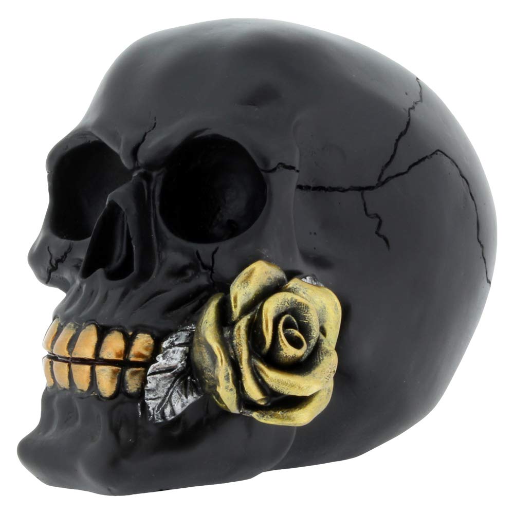 Nemesis Now Black Rose from the Dead Figurine 15cm Black