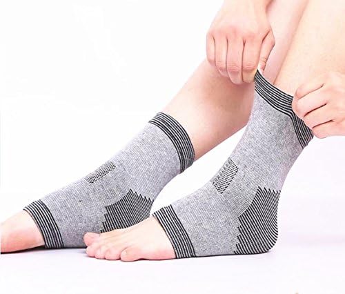 2-Pack Plantar Fasciitis Socks with Arch Support-Foot Care Compression Sleeve, Idea for Night Splint, Eases Swelling & Heel Spurs, Ankle Brace Support, Increases Circulation, Relieve Pain Fast