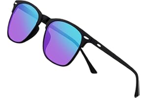 Dwbulndok Color Blind Glasses for Red-Green Blindness, CX-008 Color Blind Corrective Glasses - Used for Indoor and Outdoor Color Vision Abnormalities